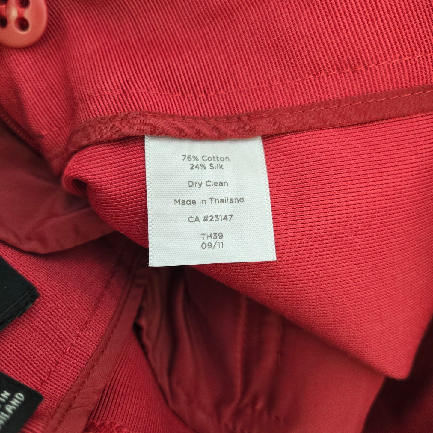 Talbots Petites Curvy Silk Blend Ankle Pants Size 8 Petite