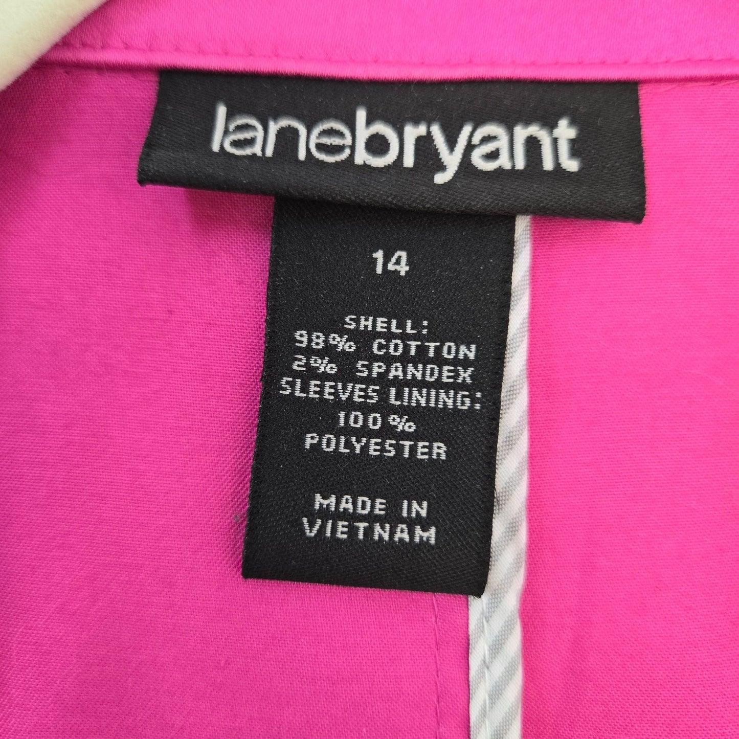 Lane Bryant Two Button Blazer Jacket Size 14