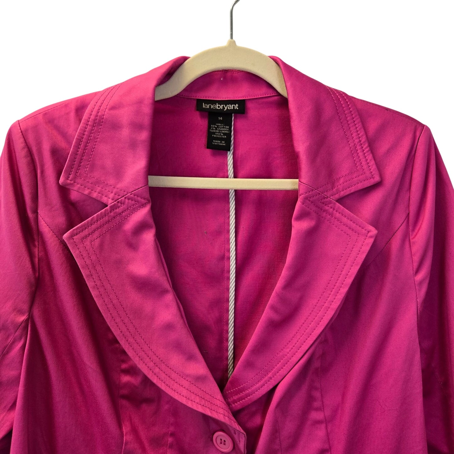 Lane Bryant Two Button Blazer Jacket Size 14