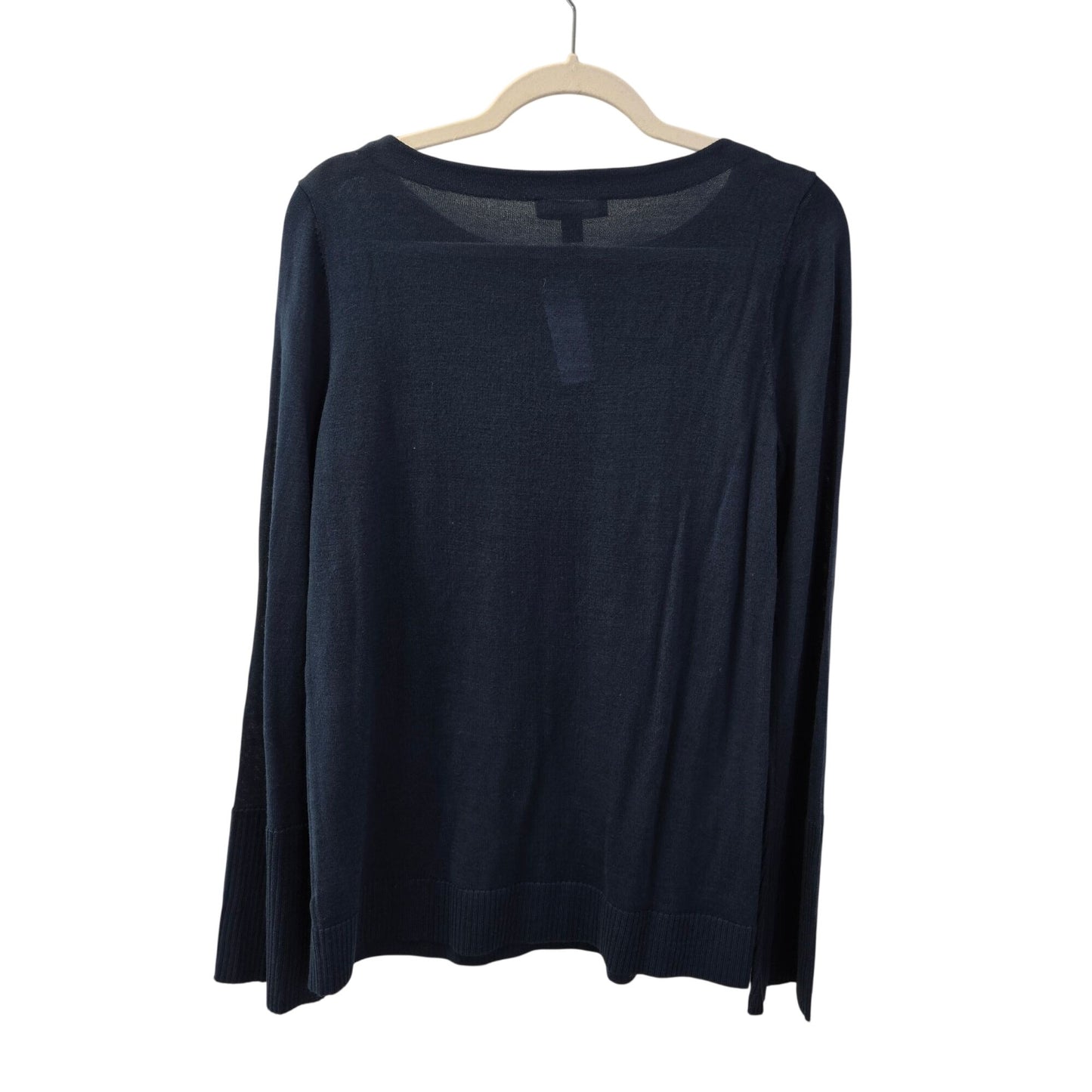 NWT Ann Taylor Lightweight Wool Blend Bell Sleeve Sweater Size Medium