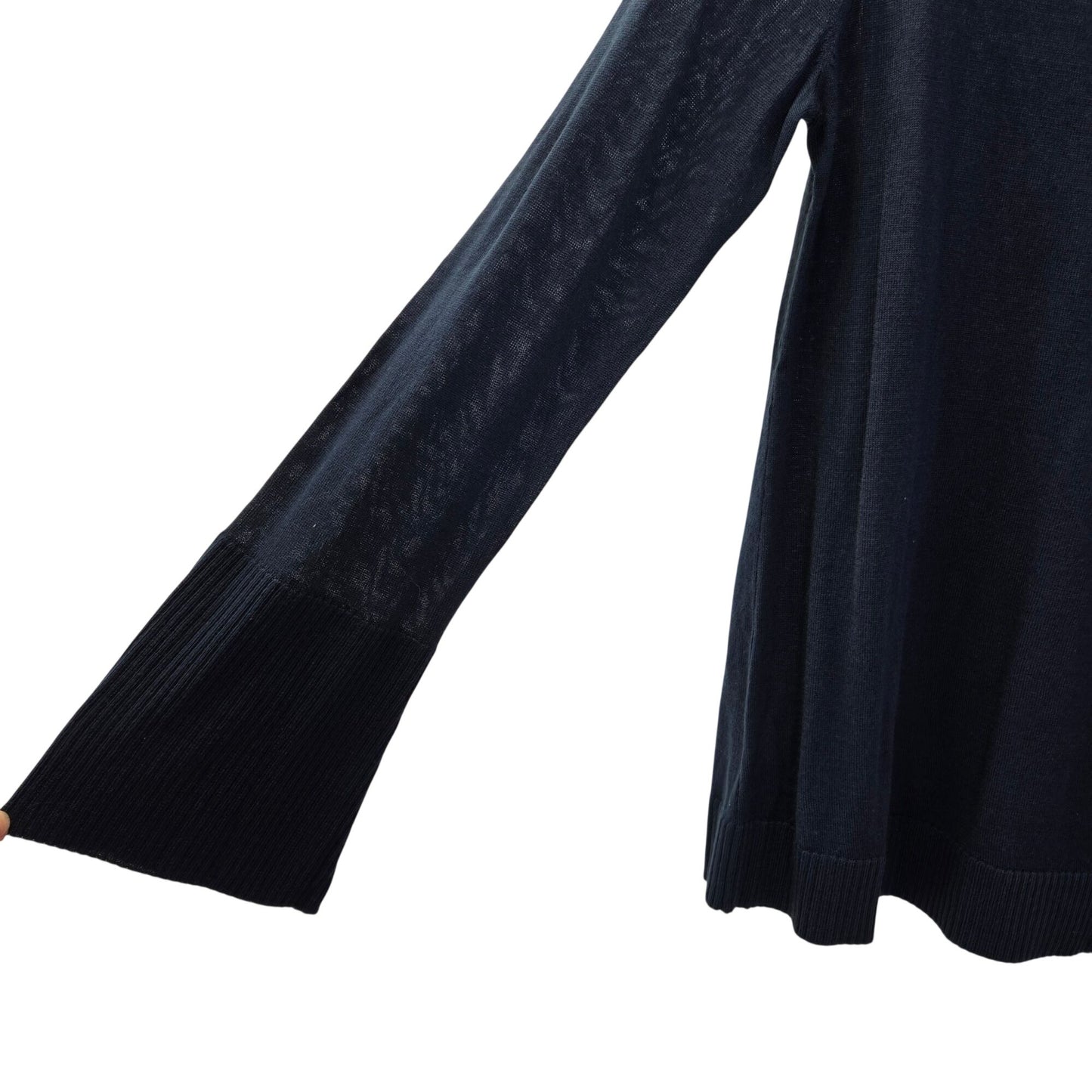 NWT Ann Taylor Lightweight Wool Blend Bell Sleeve Sweater Size Medium