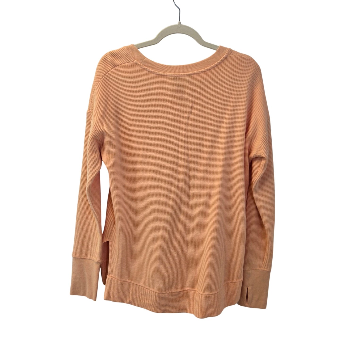 Athleta Coaster Luxe Waffle Crewneck Sweatshirt Size Medium