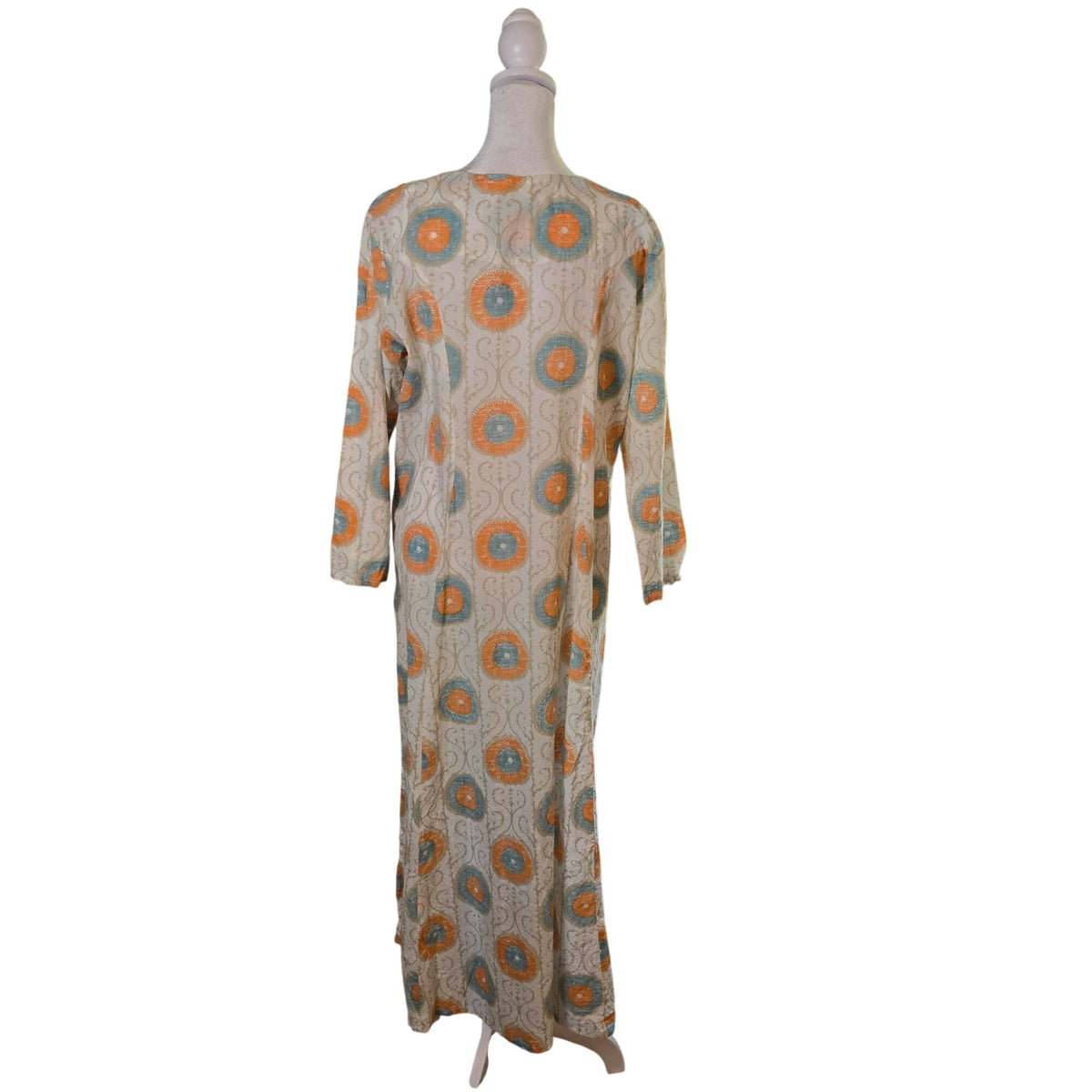 The Company Store 100% Cotton Long Sleeve Maxi Dress Size Medium