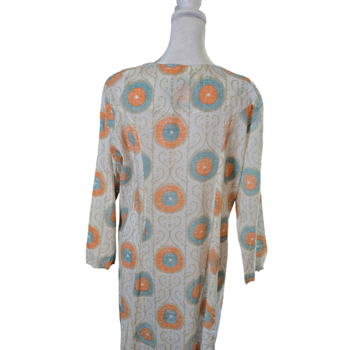 The Company Store 100% Cotton Long Sleeve Maxi Dress Size Medium