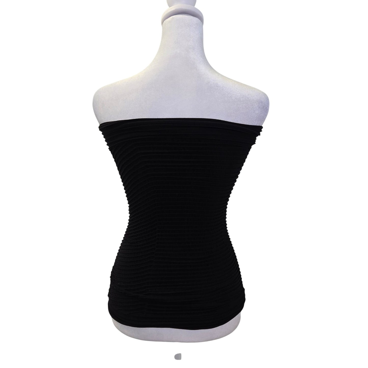 NWOT Nux Ribbed & Ruched Tube Top Size Small