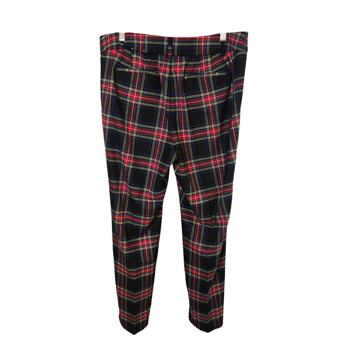 Talbots Tartan Plaid Wool Blend Hampshire Ankle Pant Size 12