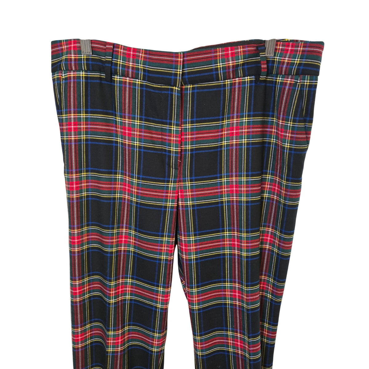 Talbots Tartan Plaid Wool Blend Hampshire Ankle Pant Size 12