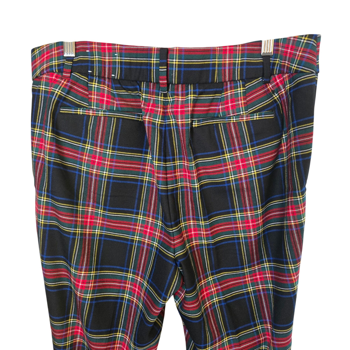 Talbots Tartan Plaid Wool Blend Hampshire Ankle Pant Size 12