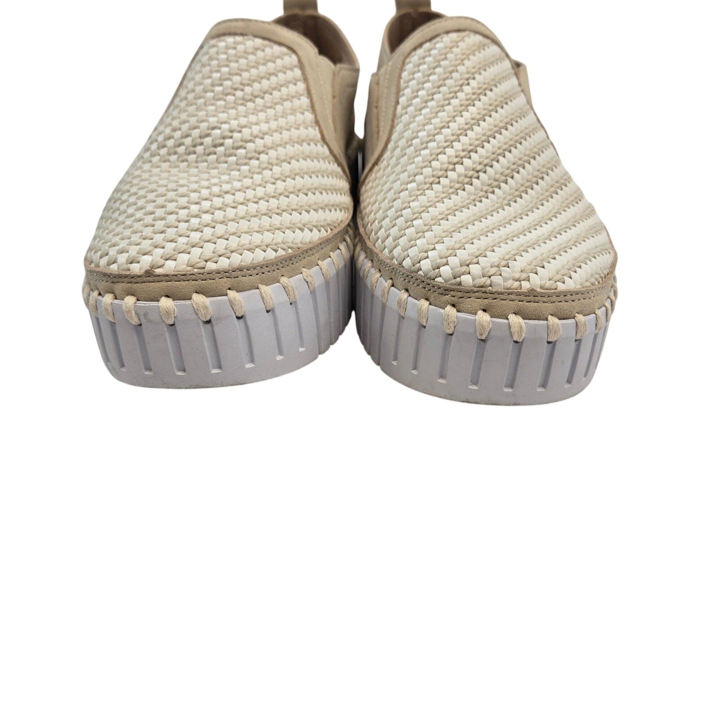 Ilse Jacobsen Hornbaek Woven Slip On Platform Loafer Sneakers Size 40/US 9.5