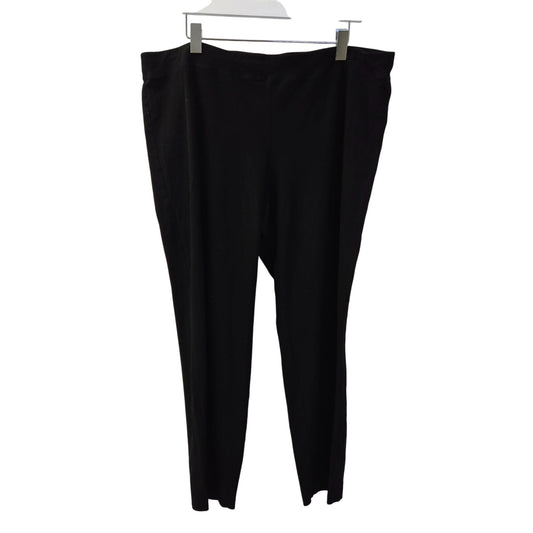 Elieen Fisher Woman Viscose Blend Tapered Pull-On Pants Size 2X