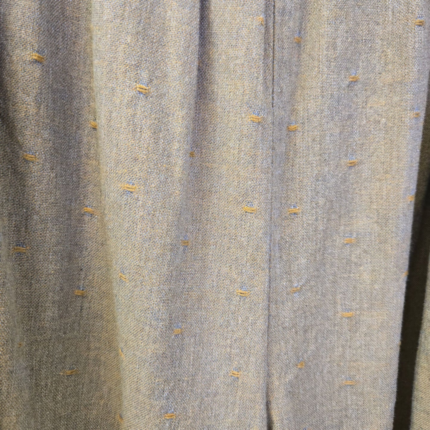 Wayward Fancies eShakti Cotton Wide Leg Paper Bag Waist Pants Size Large