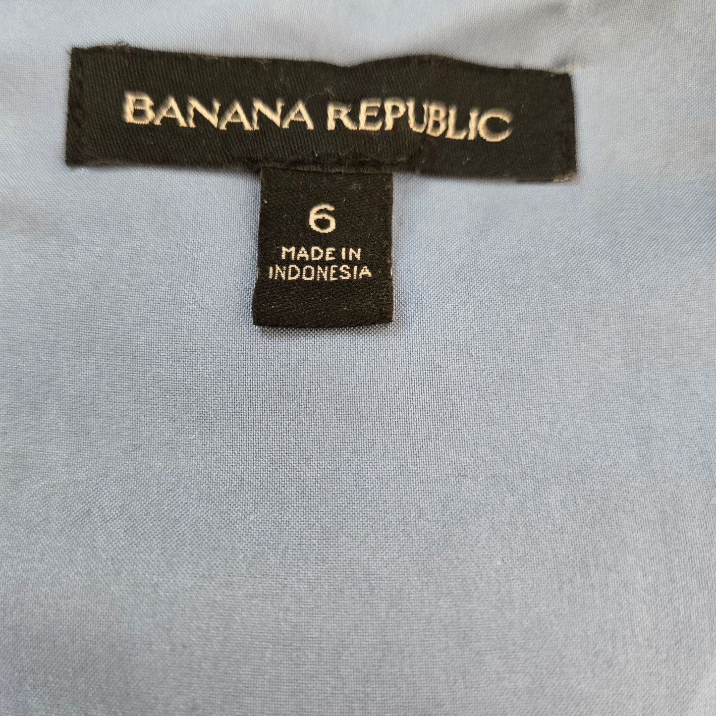 Banana Republic Wool Blend Baby Blue Shift Dress Size 6
