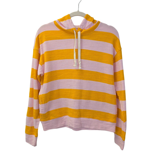 J. Crew Vintage Fleece Striped Hoodie Size XS