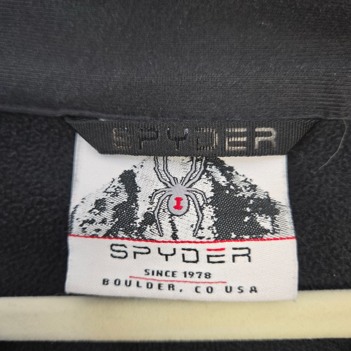 Spyder Gait Half Zip Mixed Media Fleece Lined Sweater Jacket Size XXL