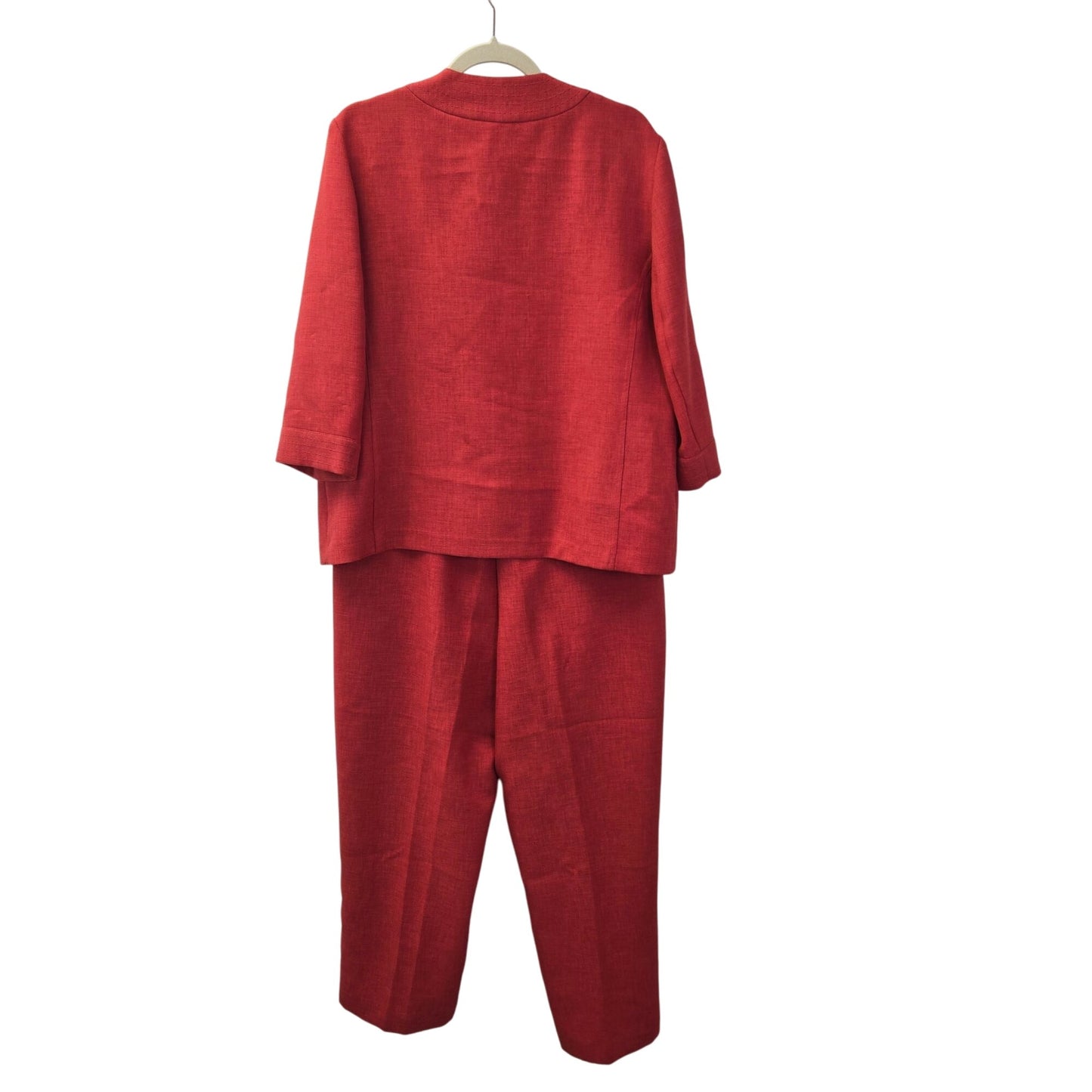 Alfred Dunner Vintage Two Piece Pant Suit Size 14