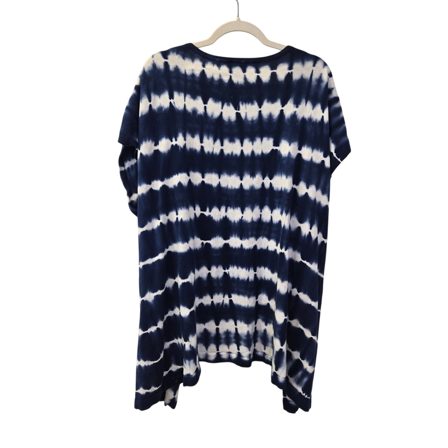 Lane Bryant Tie Dye Cap Sleeve Open Lightweight Sweater Size 26/28