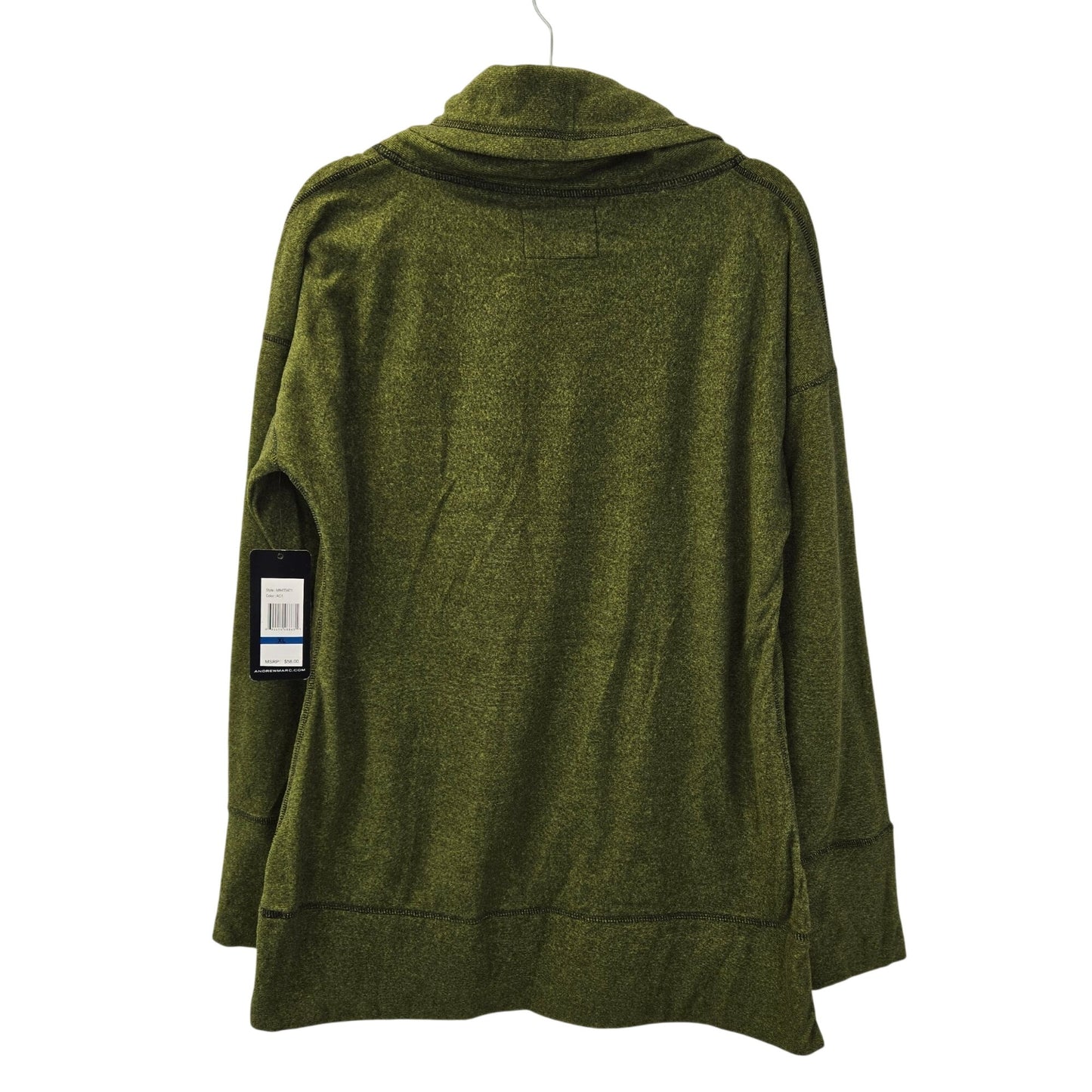 NWT Marc New York Soft Cowlneck Pullover Fleece Jacket Size XL