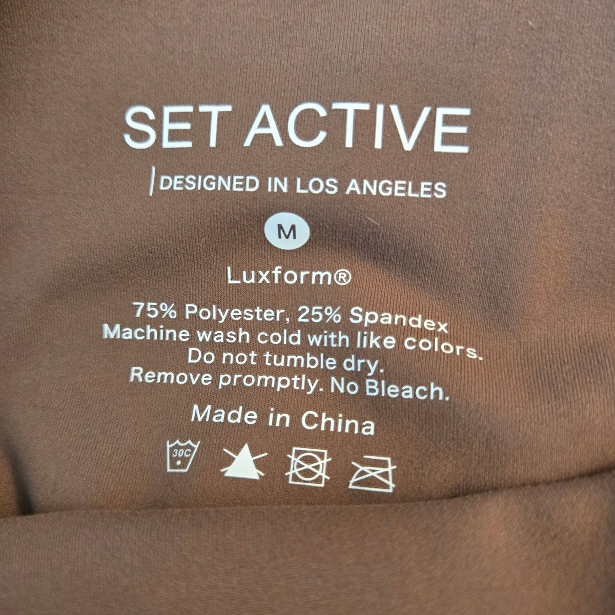 SET Active Luxform Lux High Rise Leggings Size Medium