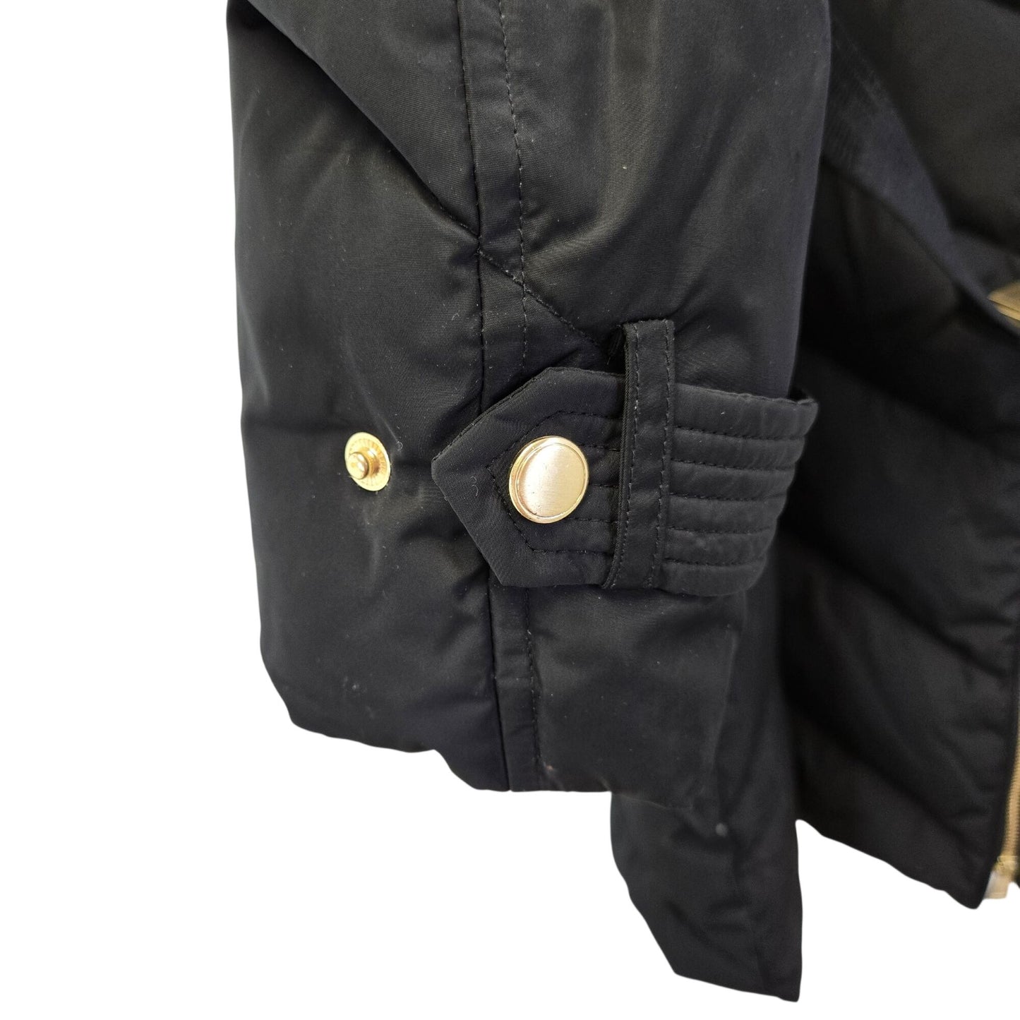 Cole Haan Partially Down Filled Hooded and Belted Puffer Coat Size XL