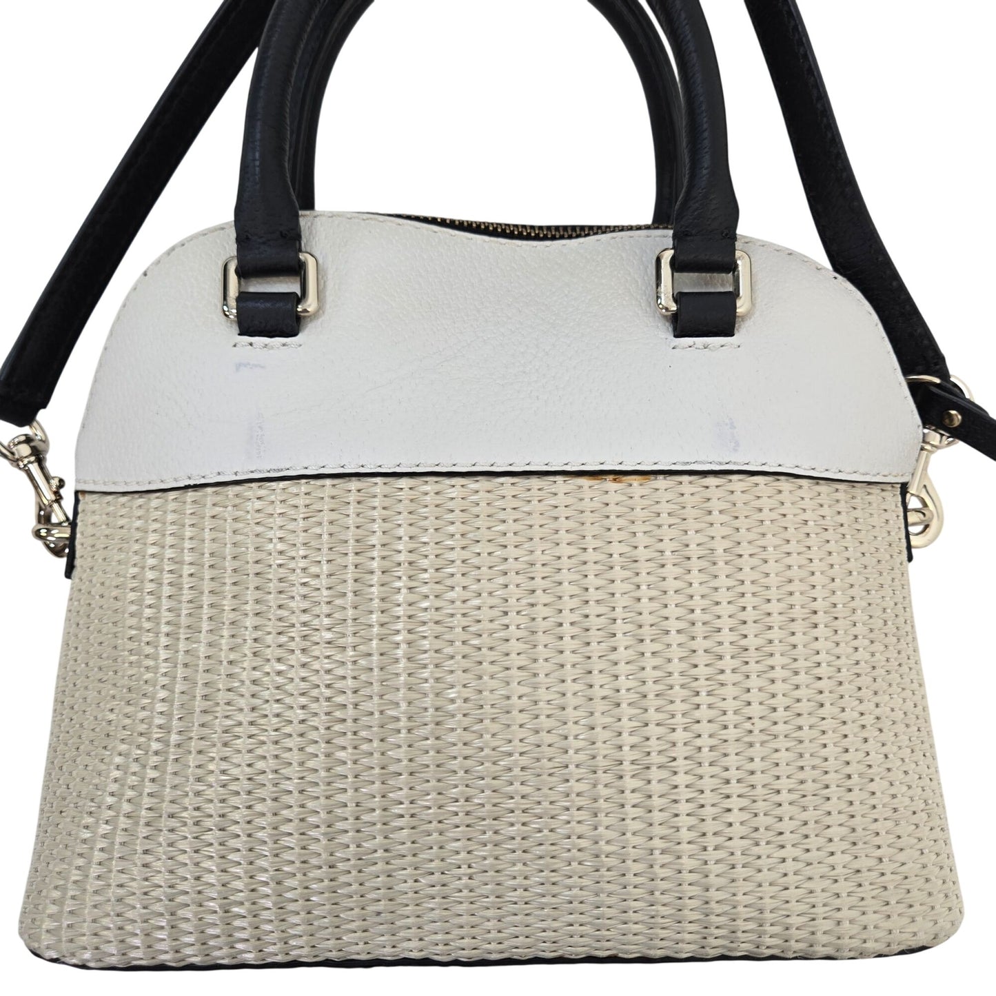 Kate Spade Grove Street Mini Straw Carli Convertible Satchel Bag