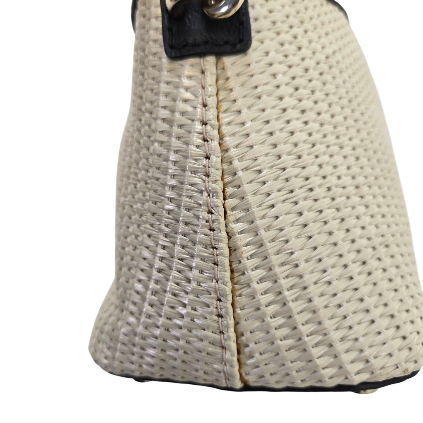 Kate Spade Grove Street Mini Straw Carli Convertible Satchel Bag