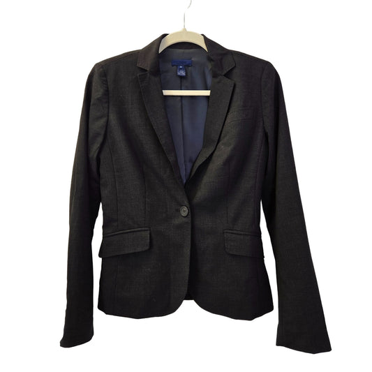 J. Crew Wool Blend One Button Blazer Jacket Size 0