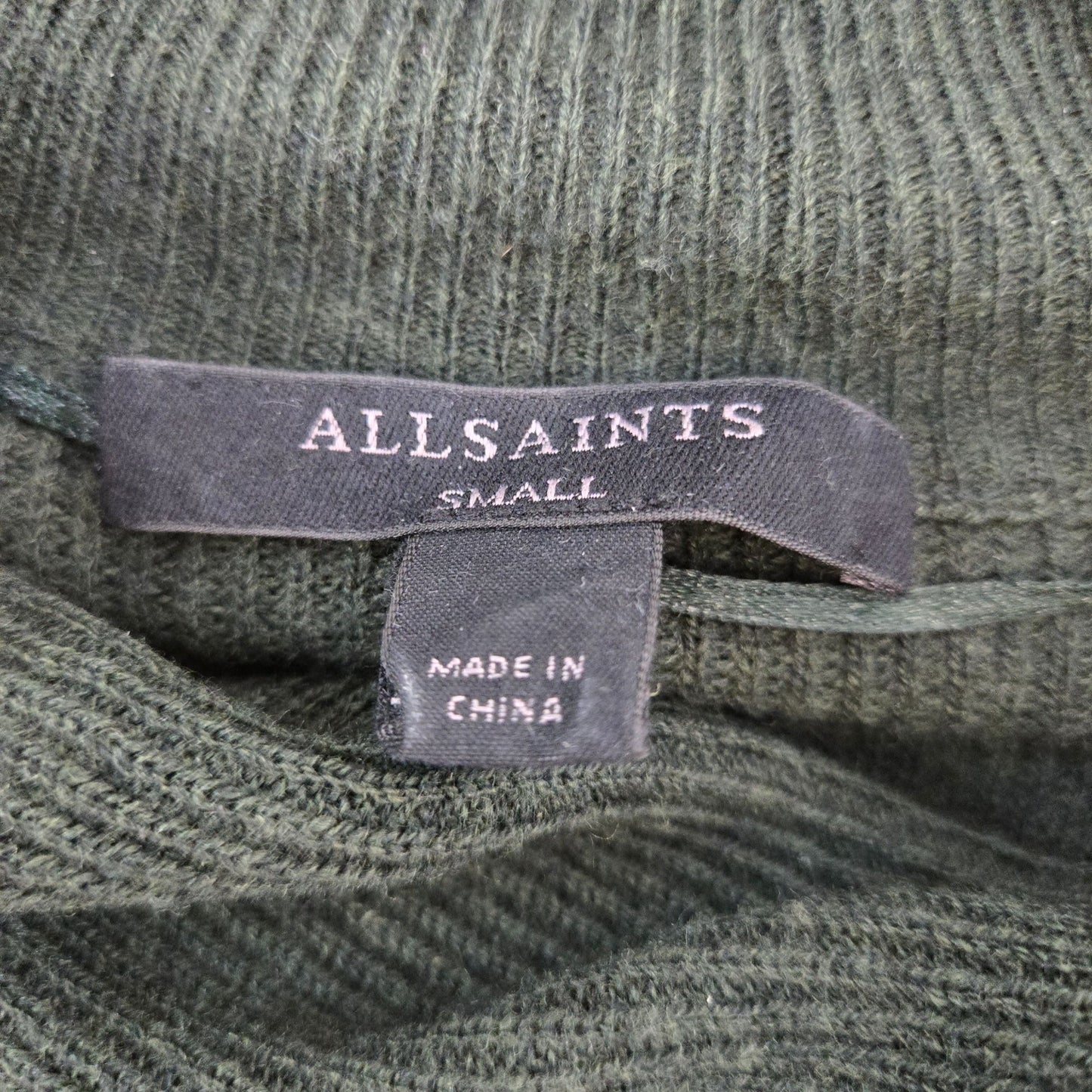 All Saints Dolman Sleeve Ridley Jumper Wool & Cashmere Blend Size Small