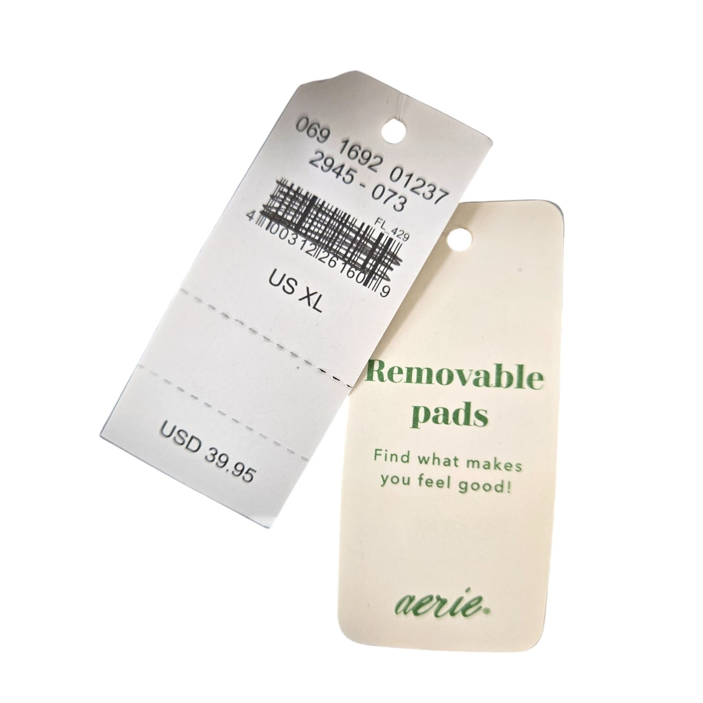 NWT Aerie Lace Padded Push Up Bralette Size XL