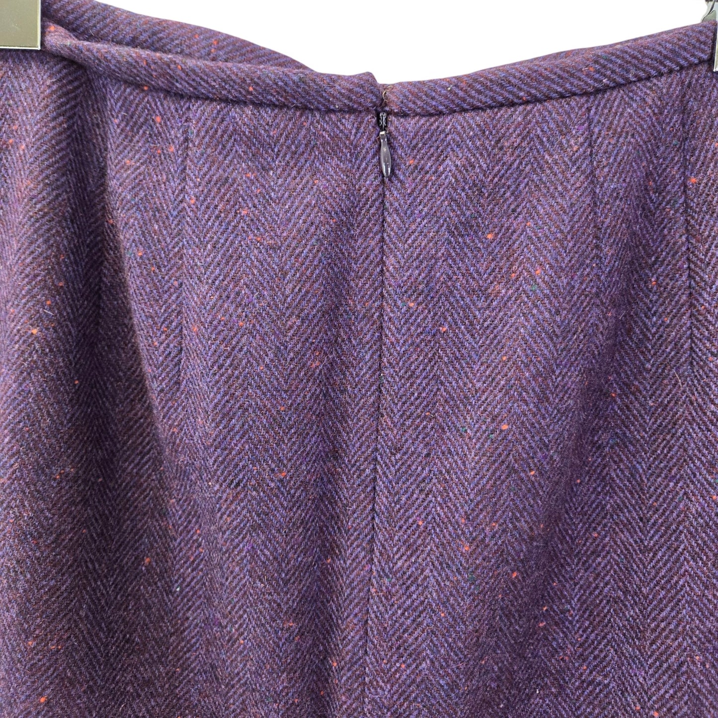 Talbots 100% Wool Confetti Print Pencil Skirt Size 8