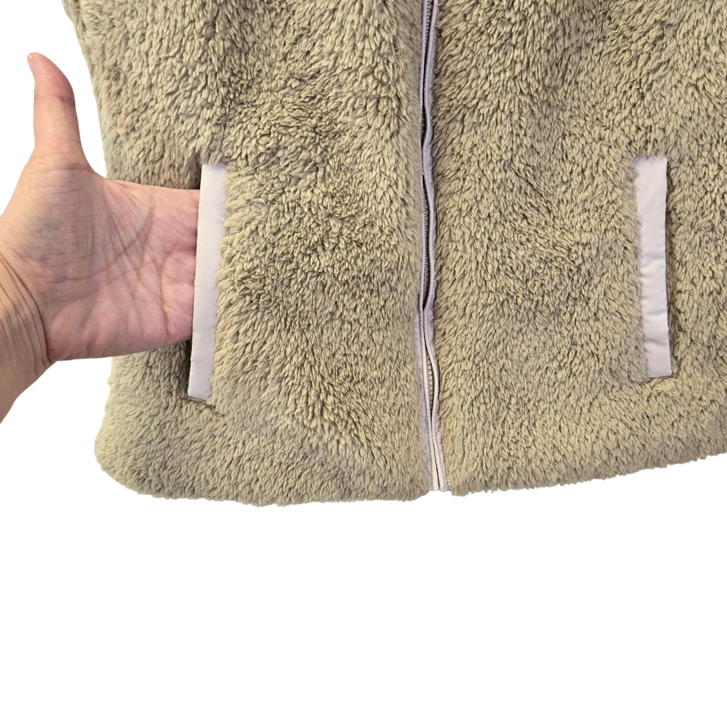 Patagonia Los Gatos Fleece Vest in El Cap Khaki Size Medium
