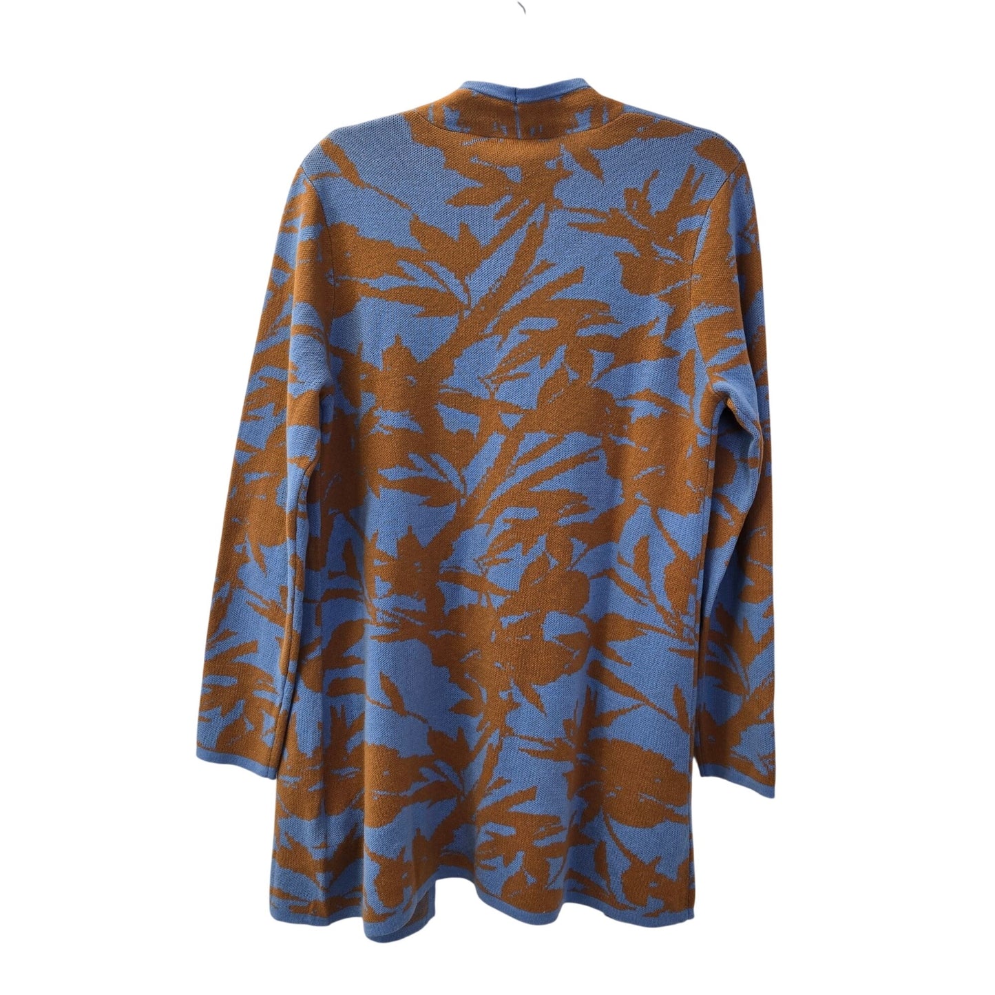 Soft Surroundings Tree Branch Print Open Cardigan Sweater Size Medium