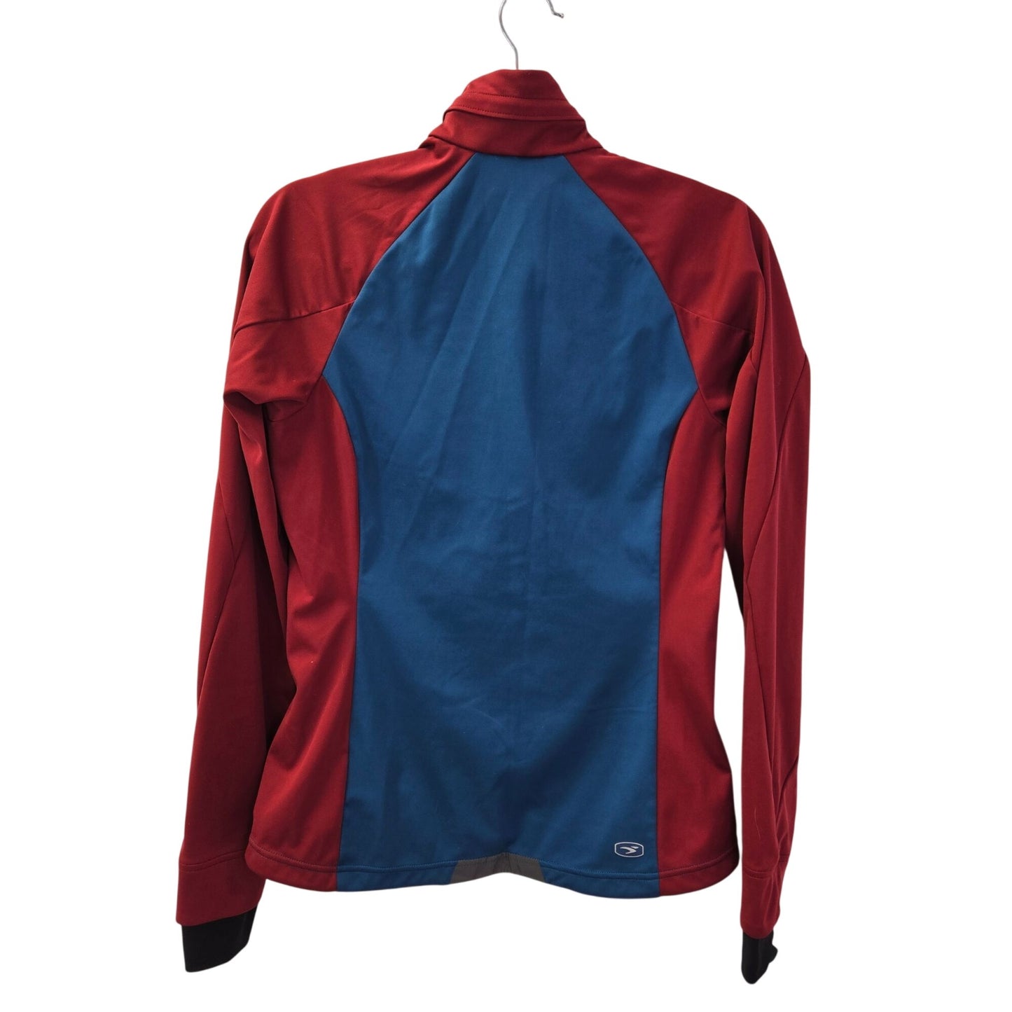Sugoi Full Zip Color Block Activewear Jacket Size Small *Missing Hood*