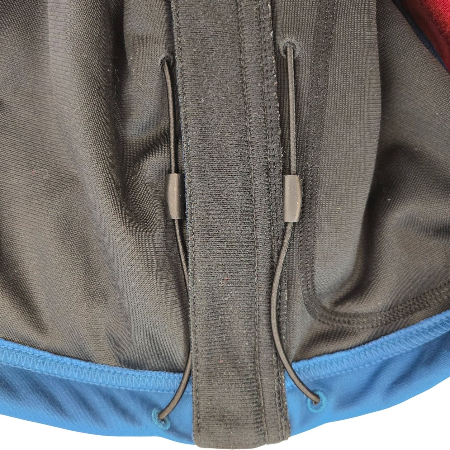 Sugoi Full Zip Color Block Activewear Jacket Size Small *Missing Hood*