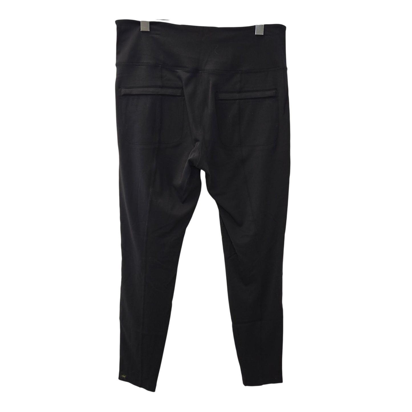 Athleta Delancey Shine Vegan Leather Accent Tight Leggings Size Large