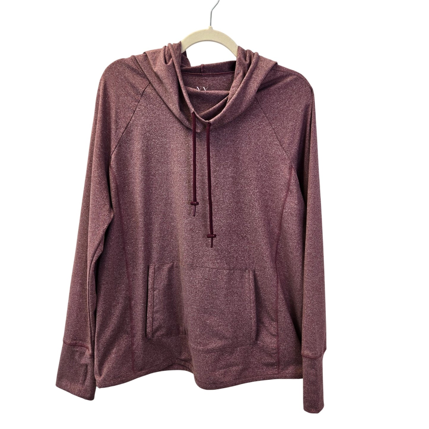NWT New York & Company Hooded Kangaroo Pocket Sweatshirt Size Large