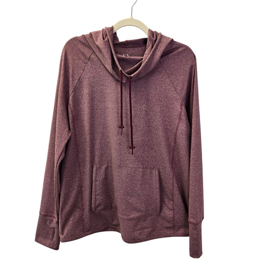 NWT New York & Company Hooded Kangaroo Pocket Sweatshirt Size Large