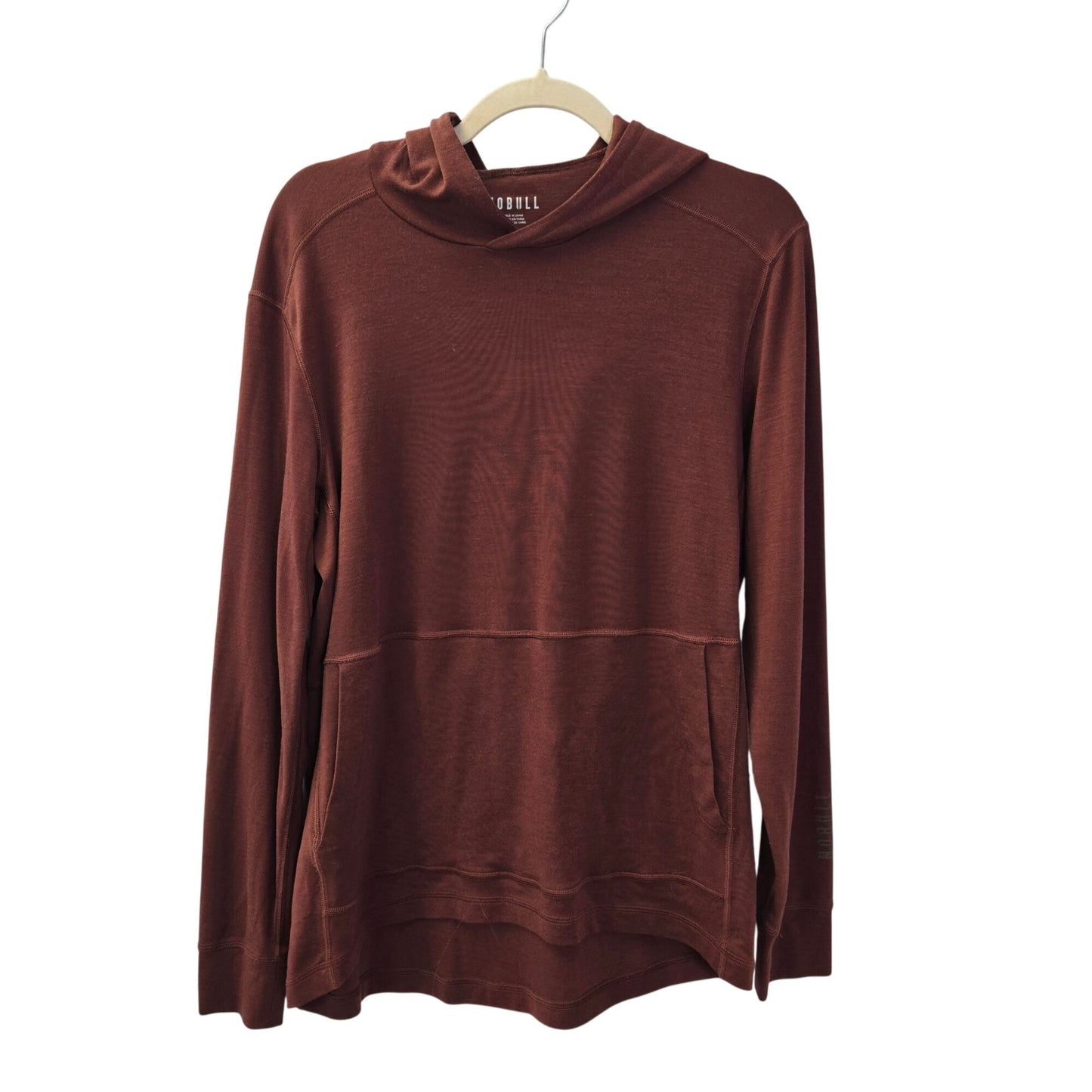 NOBULL Wool Blend Kangaroo Pocket Hoodie Sweatshirt Size Medium