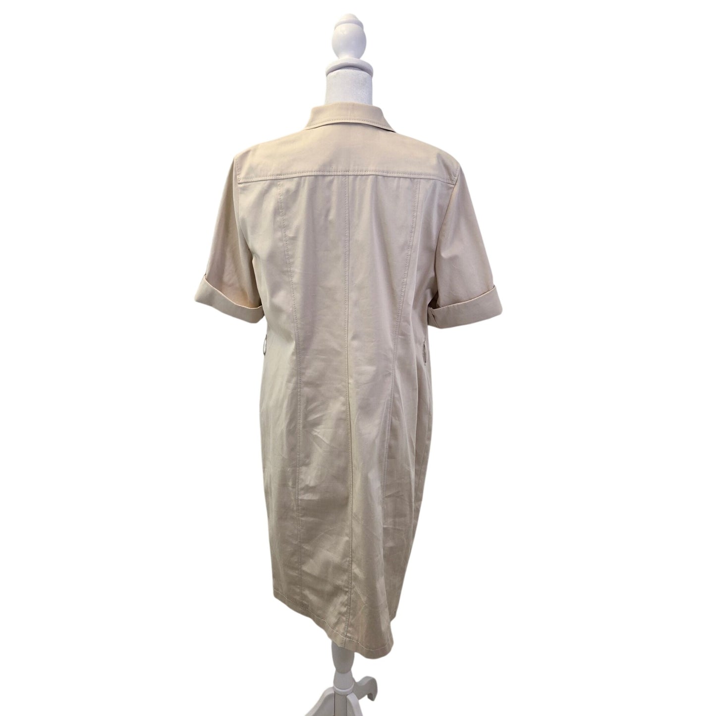 Basler Everglades Cotton Blend Utility Dress Size 42/US Medium *Missing Belt*