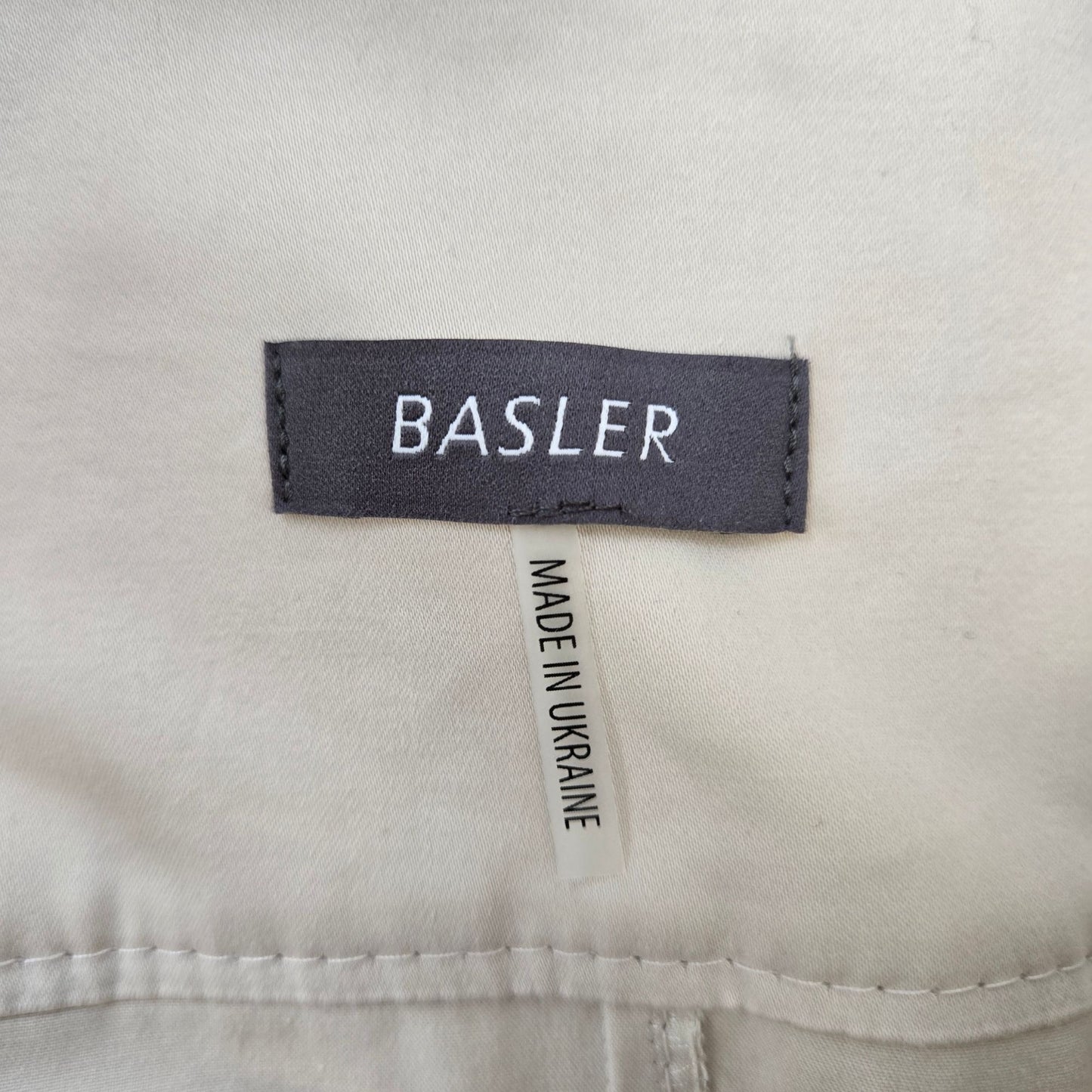Basler Everglades Cotton Blend Utility Dress Size 42/US Medium *Missing Belt*