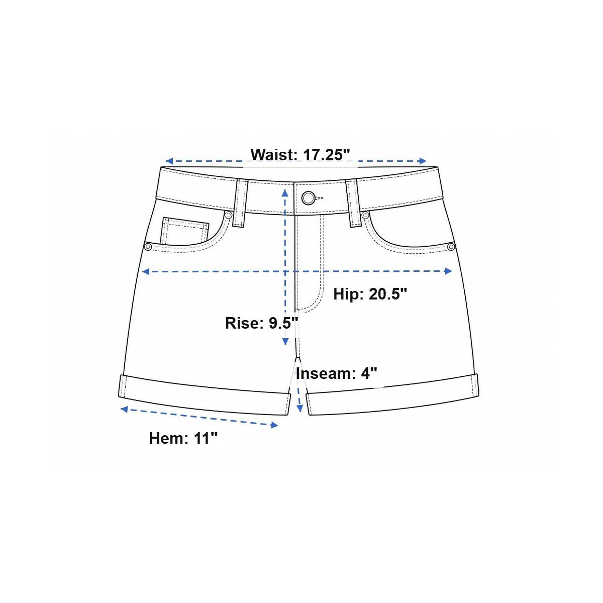 Loft Mid-Rise Distressed Boyfriend Jean Shorts Size 8