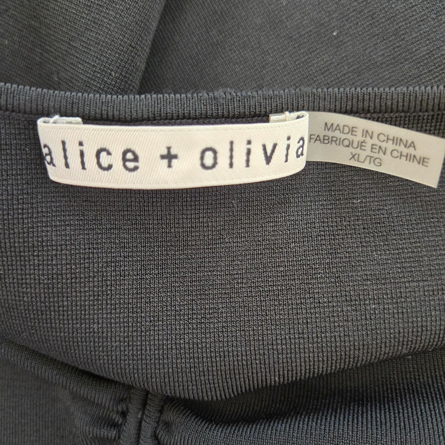 Alice + Olivia Knit Halter Crop Top Size L/XL