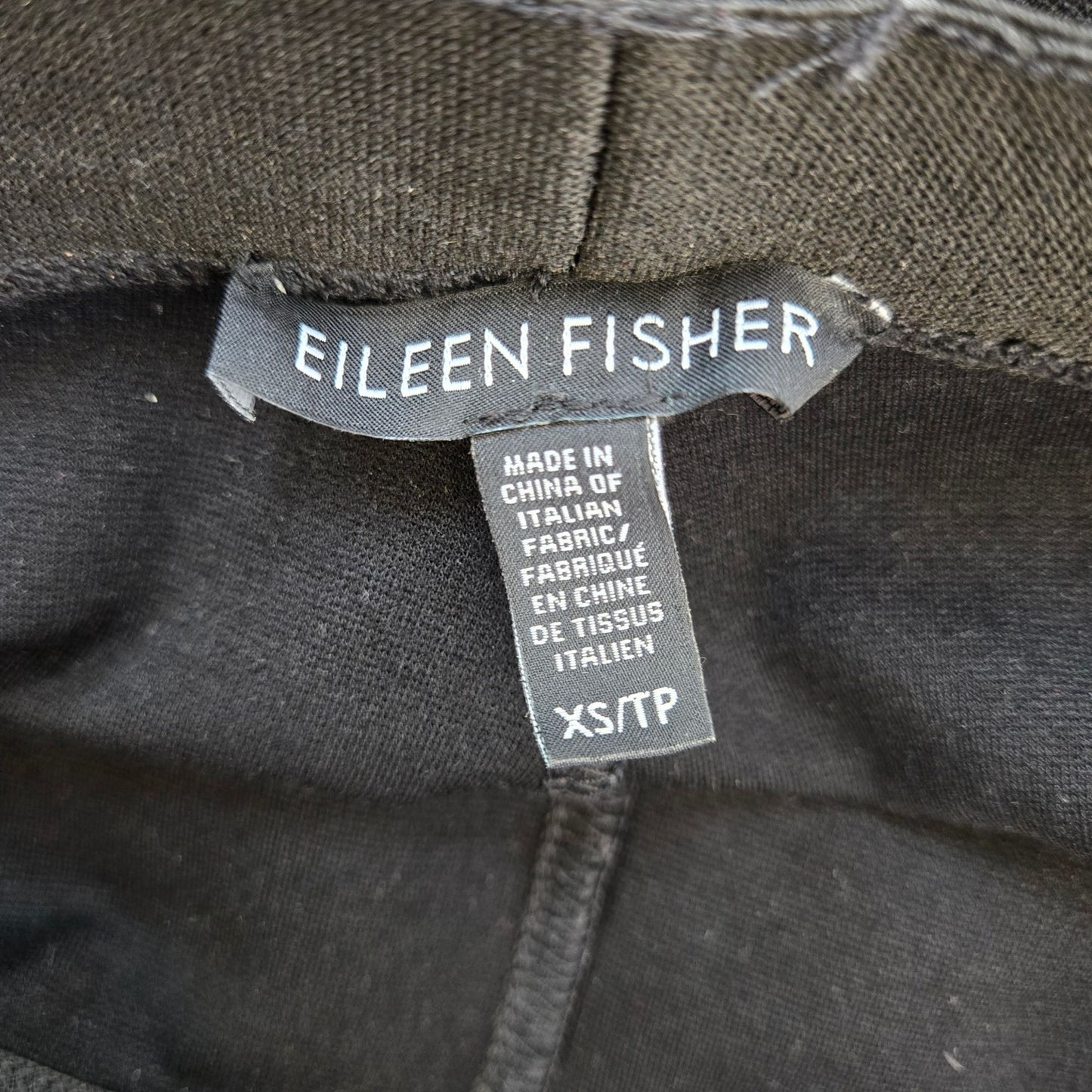 Eileen Fisher Viscose Blend Pull On Ponte Ankle Skinny Pants Size XS