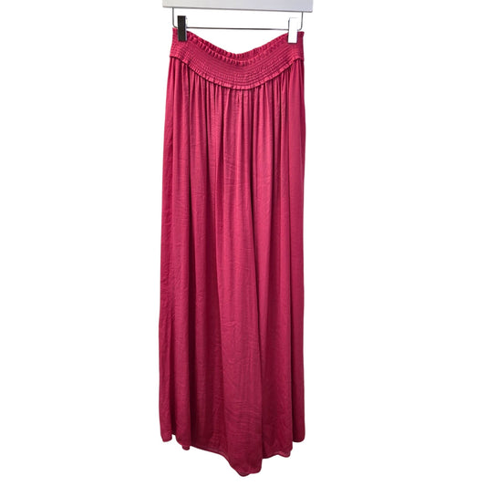 Zara Wide Leg Hot Pink Palazzo Pants Size Medium