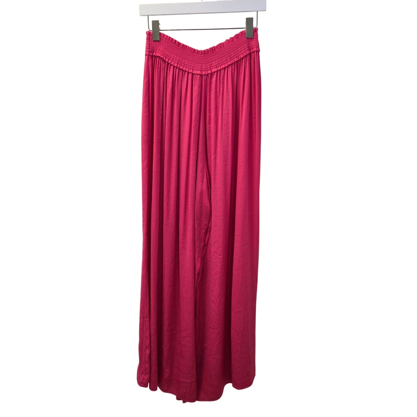 Zara Wide Leg Hot Pink Palazzo Pants Size Medium