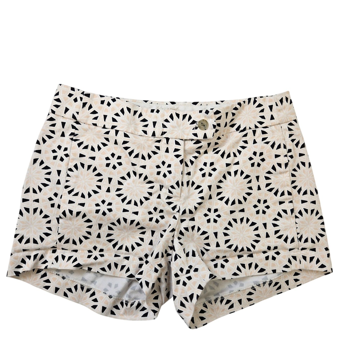 J. Crew Factory Starburst Print Chino Shorts Size 0