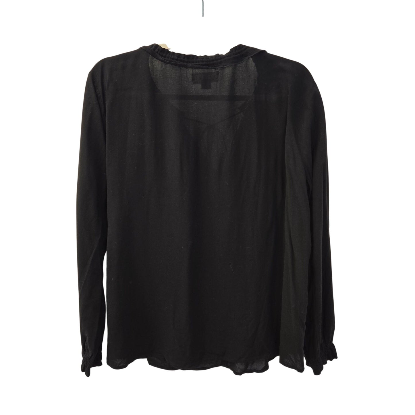 Velvet by Graham & Spencer 100% Viscose Peasant Top Size Small