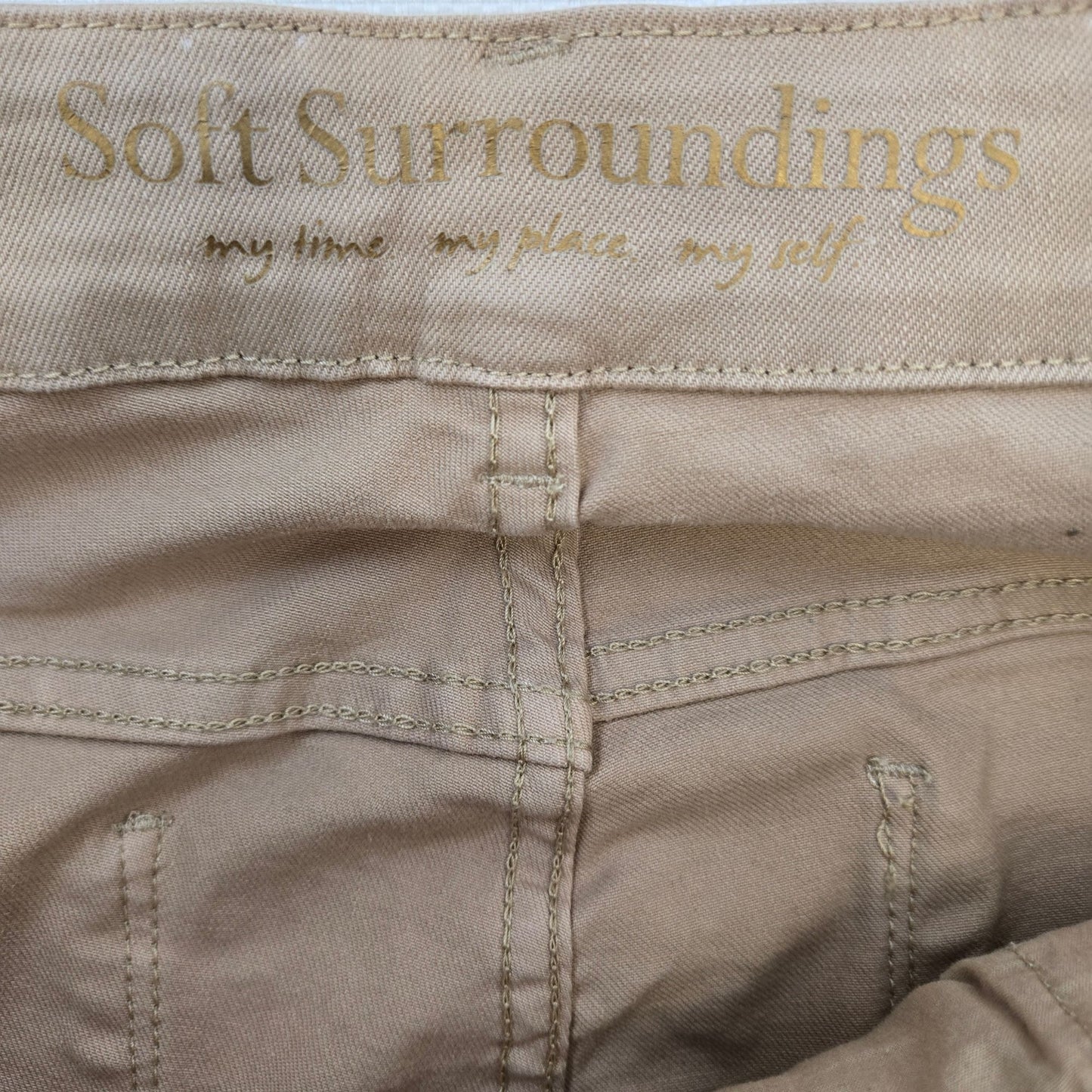 Soft Surroundings Ultimate Denim Skinny High Rise Jeans Size Large