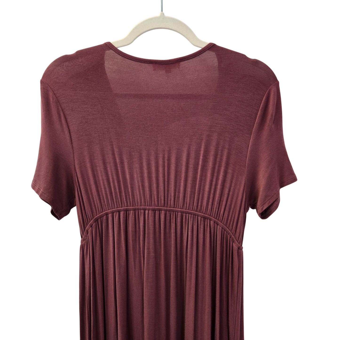 ROOLEE Modest Wrap Jersey Maxi Dress Size Small