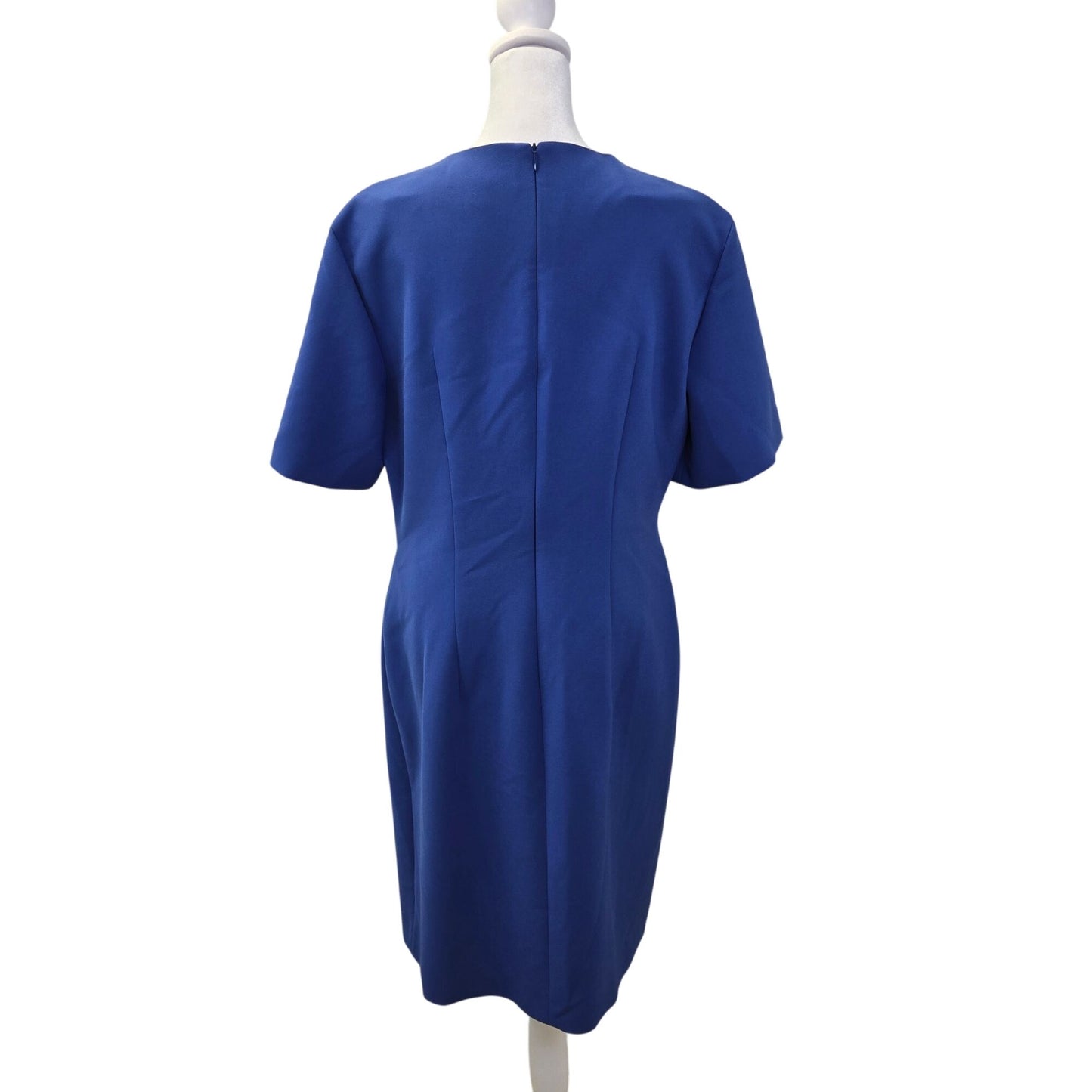 Boss Hugo Boss Disula Shift Dress in Blue Jewel Size 10