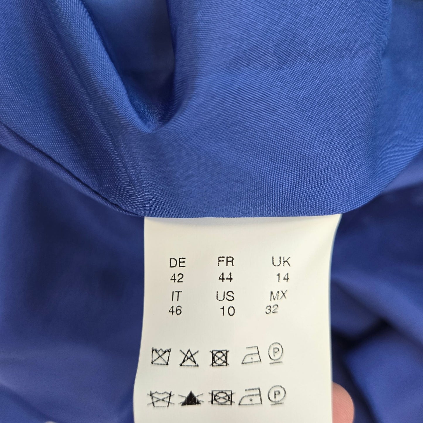 Boss Hugo Boss Disula Shift Dress in Blue Jewel Size 10